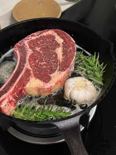 Australian tomahawk steak, approximately 1.2 kg photo review